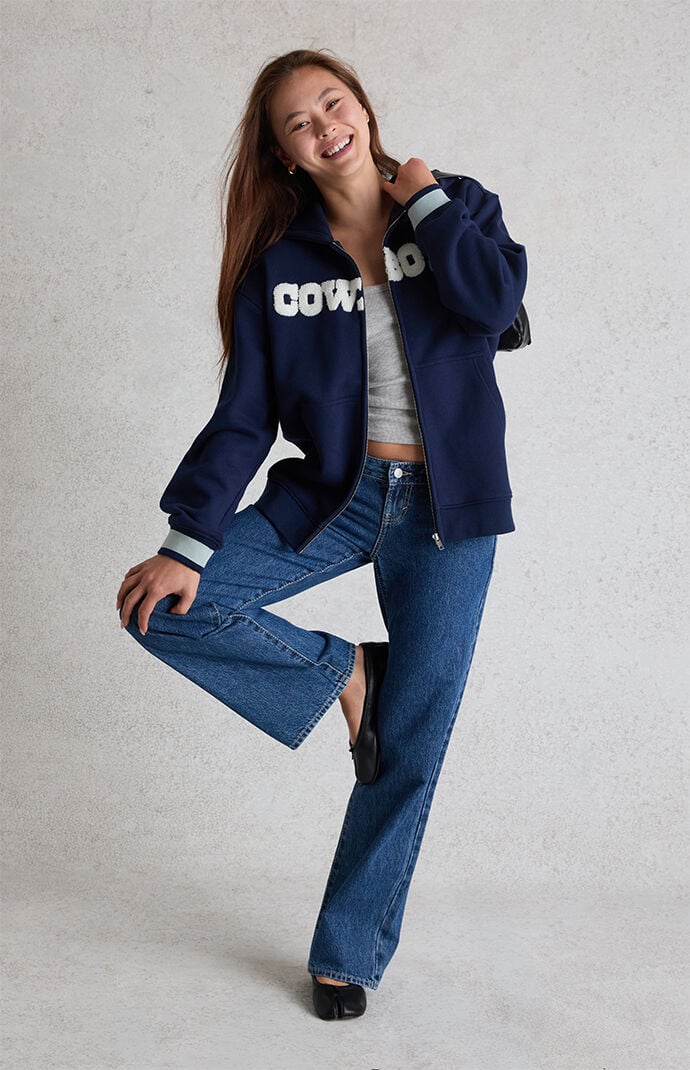 WILD COLLECTIVE x NFL Dallas Cowboys Zip Up Hoodie