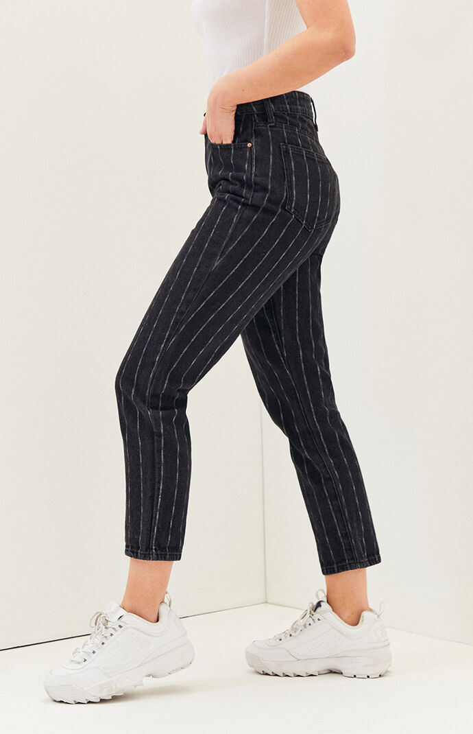 pacsun black mom jeans