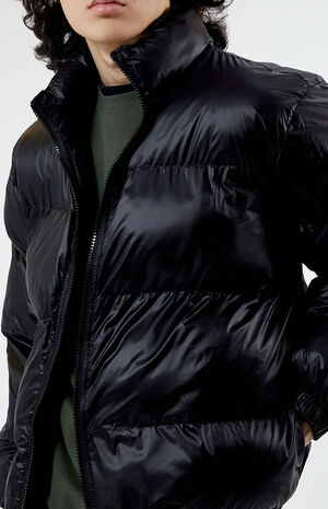 Black Puffer Jacket image number 2