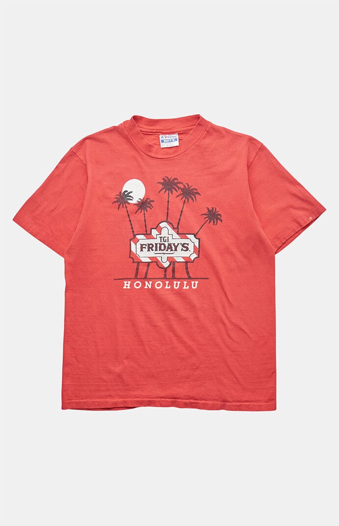 PS VINTAGE 90s TGI Fridays Honolulu Graphic T-Shirt