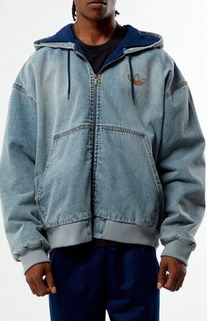 Denim Hooded Jacket image number 2