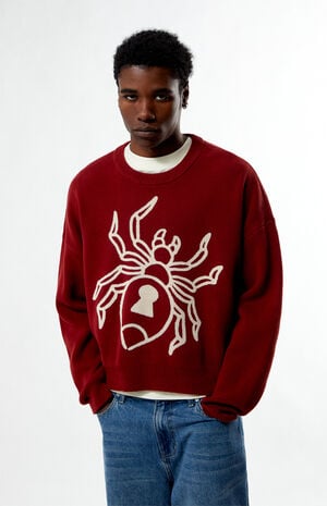 Spider Crew Neck Sweater