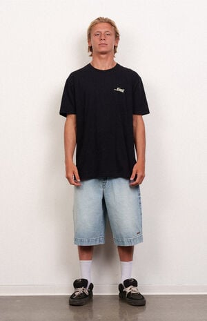 Black Linear Lam T-Shirt image number 3