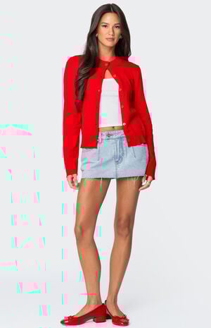 Hollie Button Up Cardigan image number 5