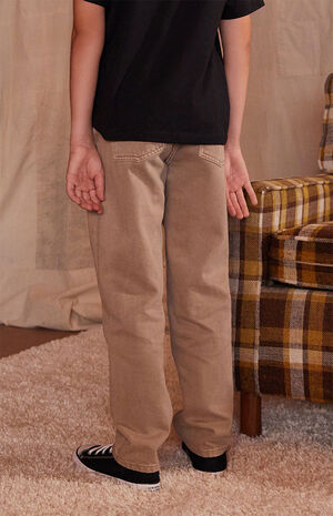 Chocolate Wide Leg Jeans image number 4