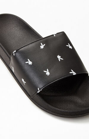 By PacSun All Over Bunny Slide Sandals By PacSun All Over Bunny Slide Sandals image number null
