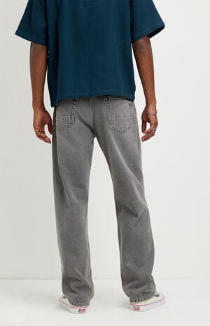 Logan Relaxed Straight Jeans Gray image number 4