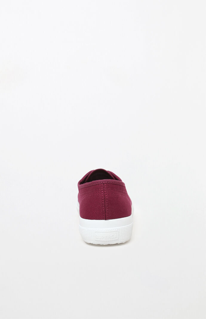 Women's Classic Burgundy Sneakers
