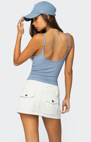 Teaghan Triangle Fitted Bodysuit image number 5