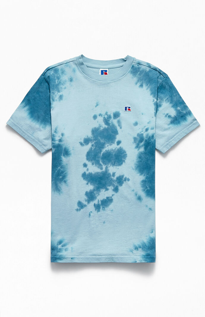 tie dye athletic shirt