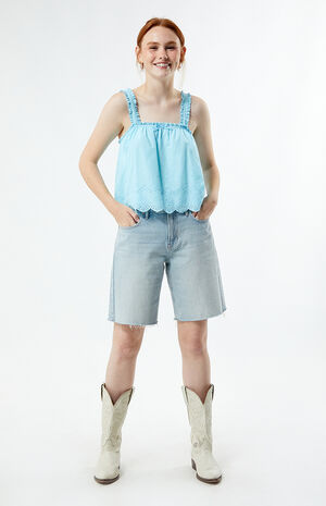 Aspyn Embroidered Tank Top image number 4