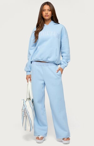 Core Stripey Wide Leg Sweatpants image number 5
