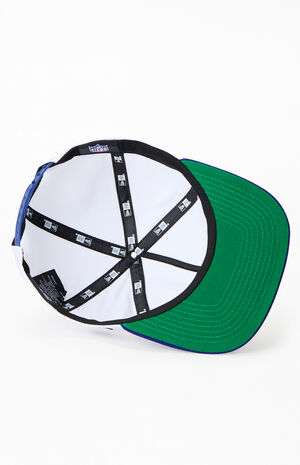 1985 Super Bowl 49ers vs Dolphins Pin Golfer Snapback Hat image number 5