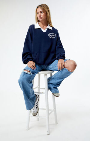 Denmark Rugby Oversized Sweatshirt image number 4