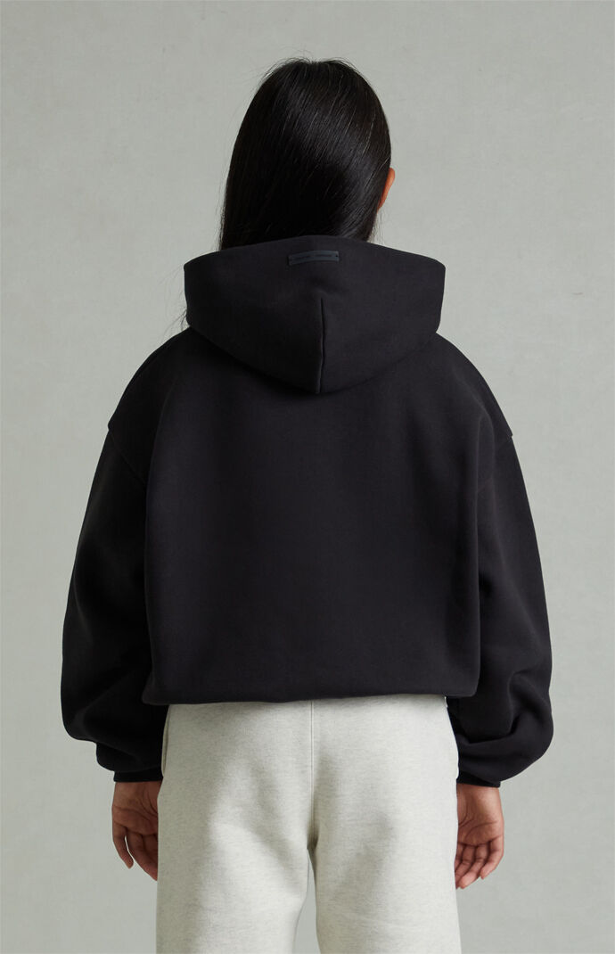 Fear of God ESSENTIALS Kids Vintage Black Classic Hoodie