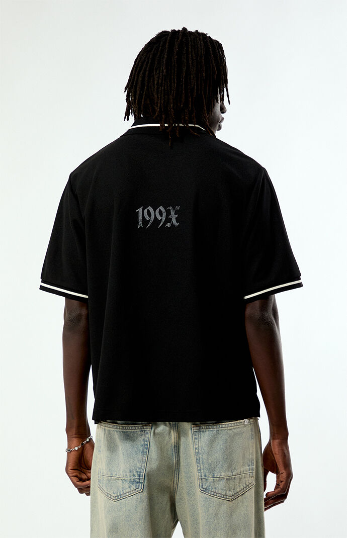 Pacsun Black 199x Short Sleeve Soccer Jersey | Pacsun
