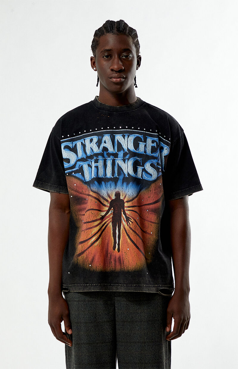 Netflix x Stranger Things Last Strange Adventure Rhinestone TShirt