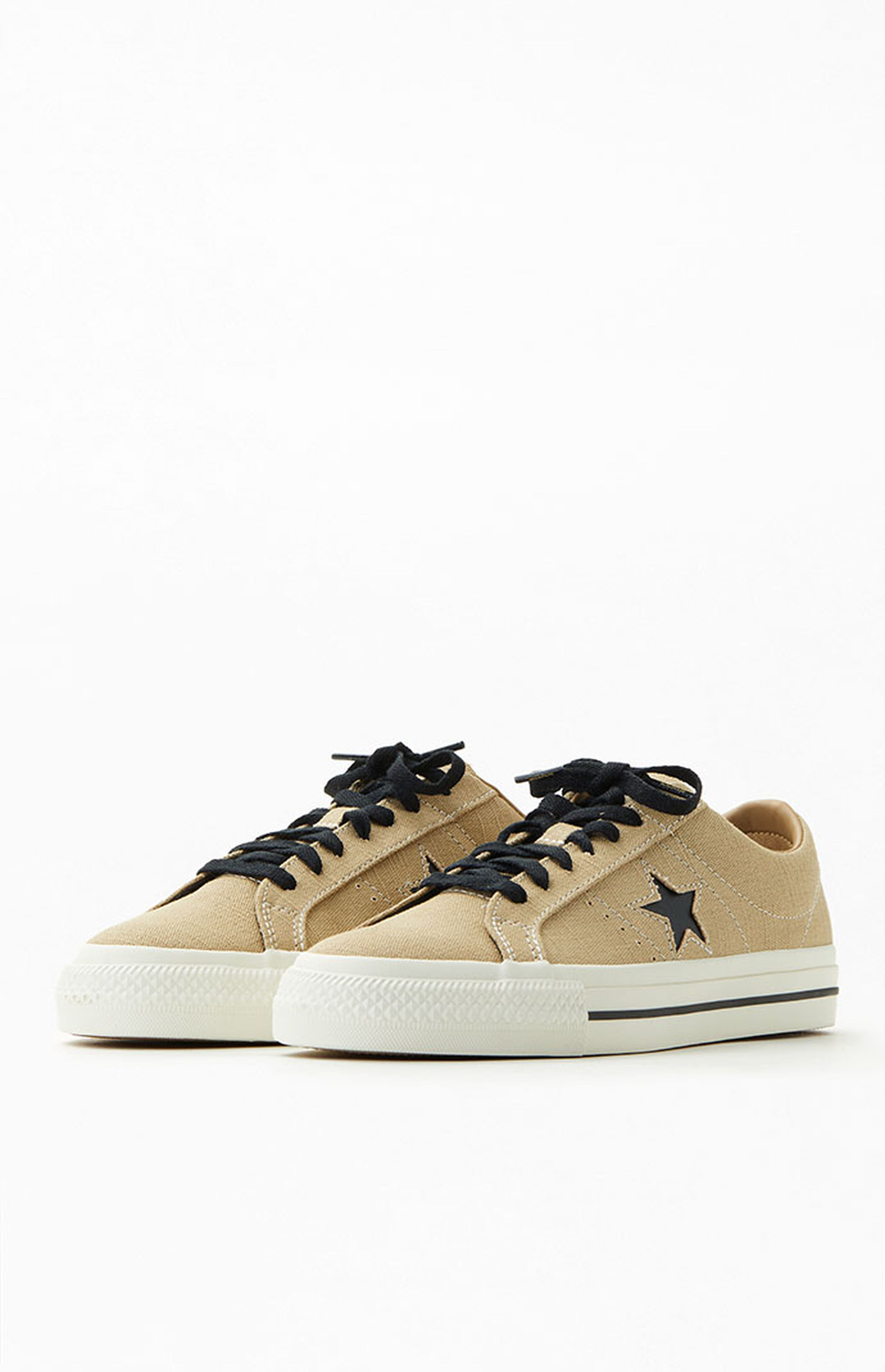 cons perforated suede one star pro low top
