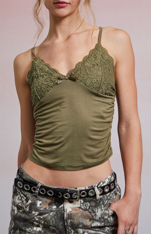 Eve Lace Trim Tank Top image number 5