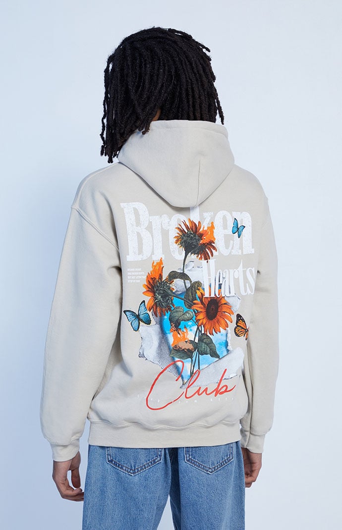 PacSun Broken Hearts Club Hoodie PacSun