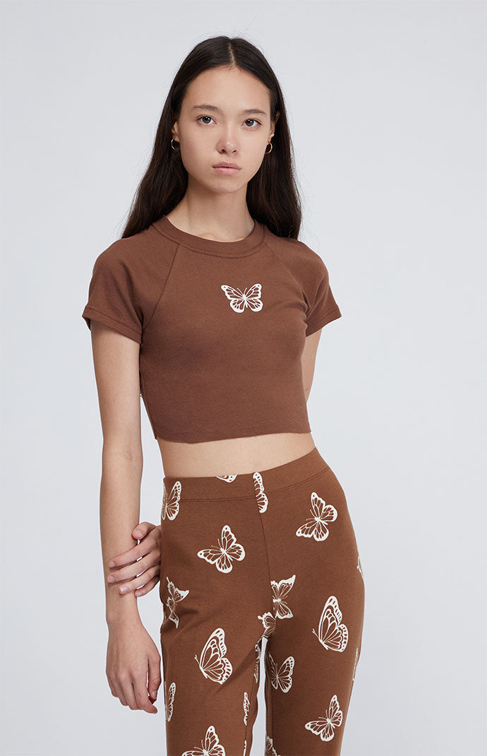 Pacsun butterfly shirt clearance