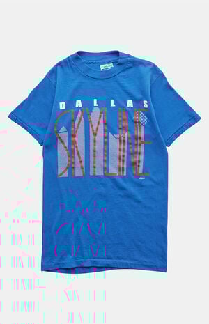 80s Dallas Skyline Graphic T-Shirt image number 1