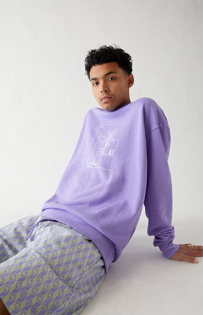 Graphic Crew Neck Sweatshirt