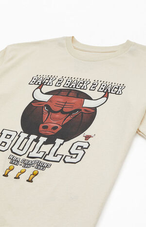 Ready Stock CHICAGO BULLS - SIX TIME NBA CHAMPIONS SHIRT Cotton Short  Sleeve