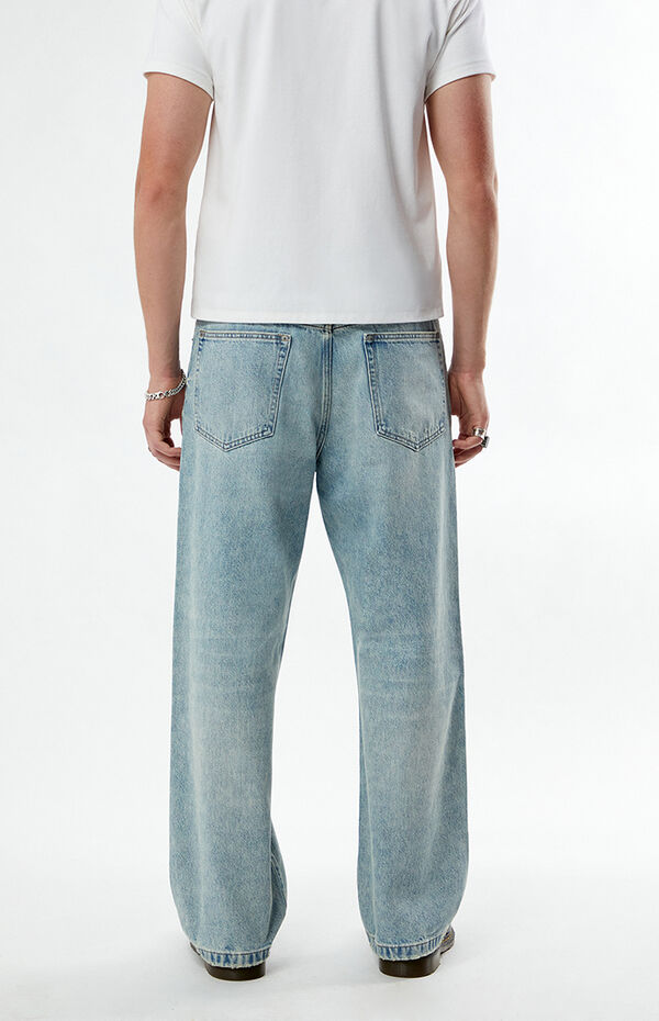 FIELD OF STUDY by Pacsun Light Wash Baggy Jeans