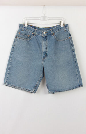 Upcycled Levi's 550 Relaxed Fit Denim Shorts image number 1