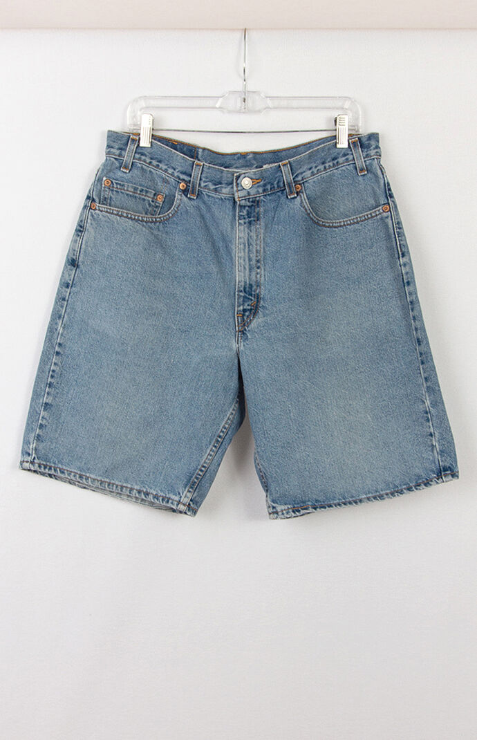 Upcycled Levi's 550 Relaxed Fit Denim Shorts