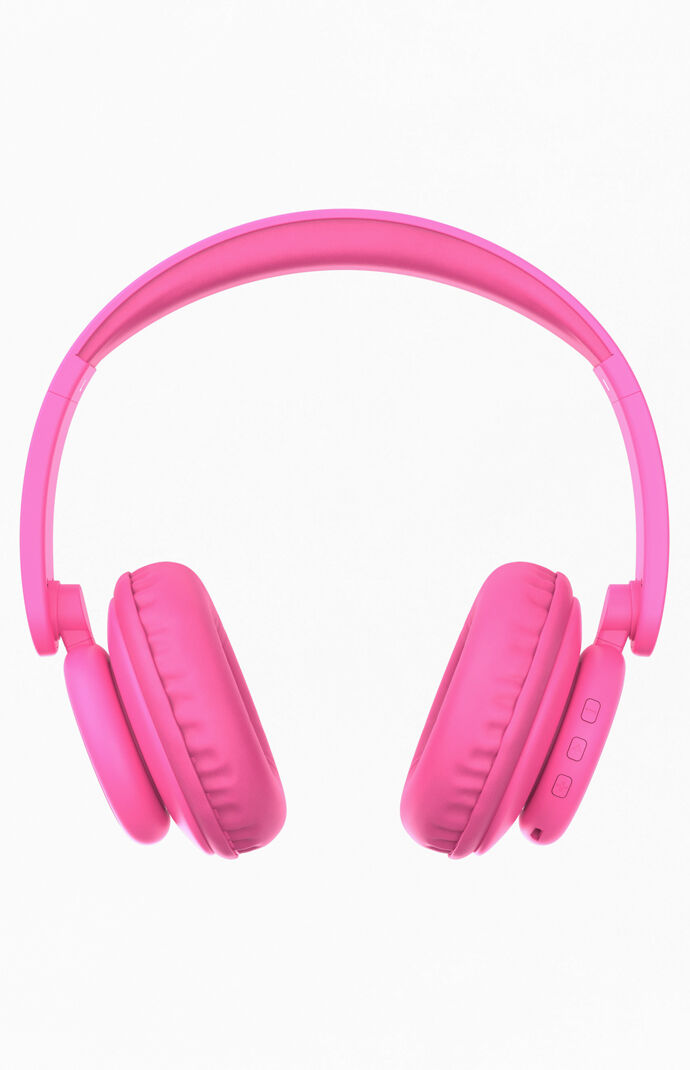 Pink On-Ear Headphones
