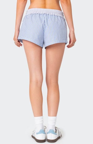 Riva Striped Contrast Shorts image number 4