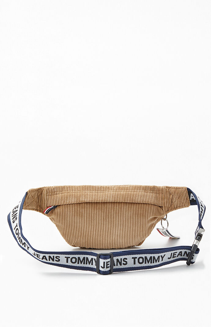 tommy jeans logo tape sling bag