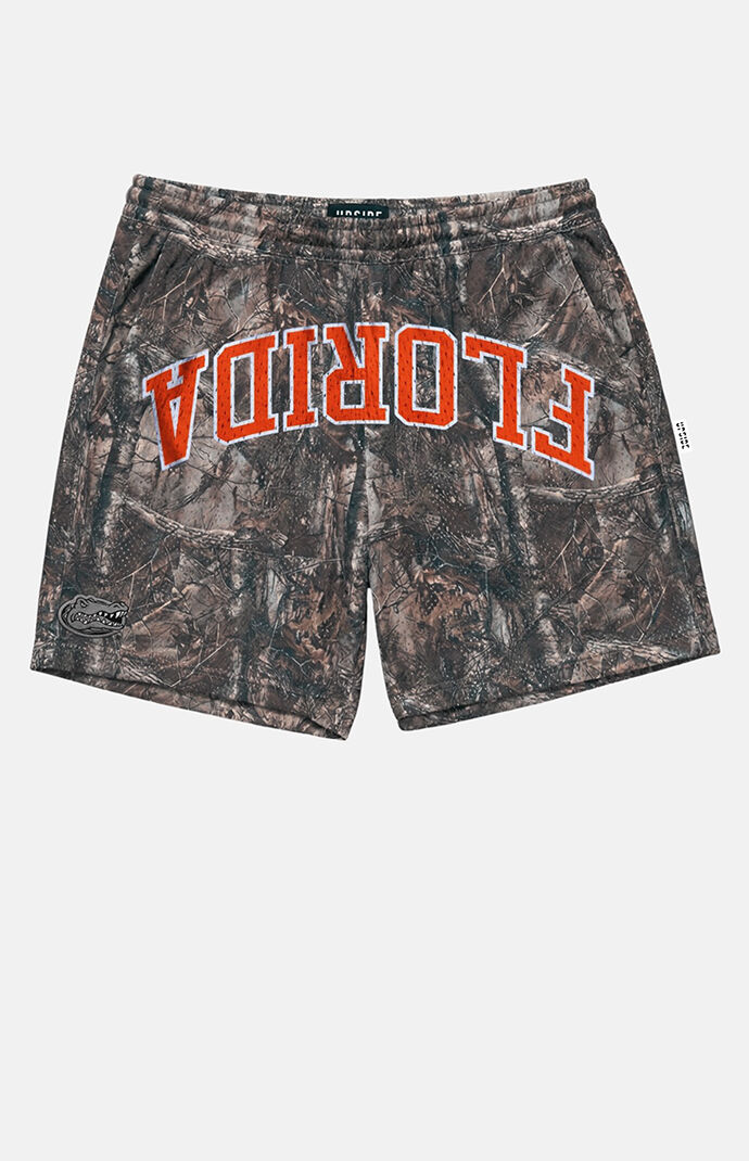 UPSIDE Men's University of Florida Gators Camo Mesh Shorts in Camouflage - Size Small