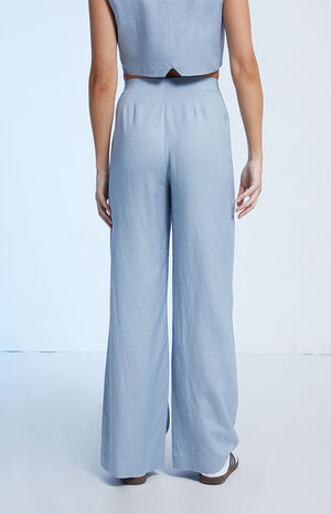 Linen Wide Leg Trousers image number 4