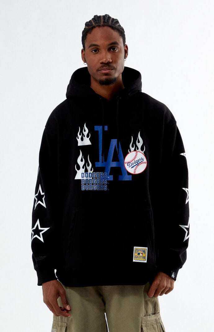 Mitchell and ness dodgers hoodie top