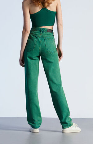 Eco Green Dad Jeans image number 4