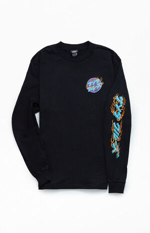 Japanese Inferno Dot Long Sleeve T-Shirt image number 3