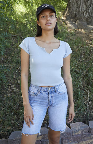 Light Blue Richie Notch T-Shirt image number 1