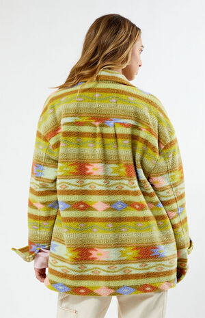 Happy Camper Sherpa Shacket image number 4