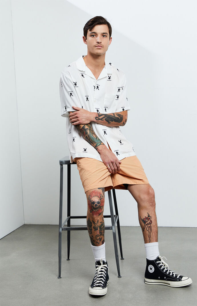 By PacSun Mini Bunny Camp Shirt