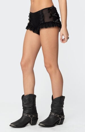 Knox Ruffle Micro Shorts image number 4