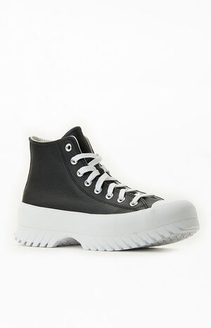 Converse Black Chuck Taylor All Star Lugged High Sneakers