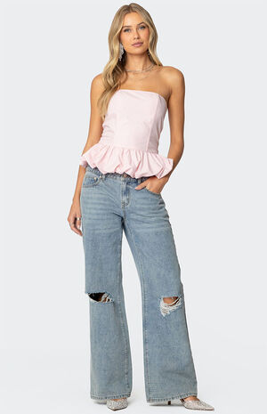 Everlee Bubble Hem Corset image number 5