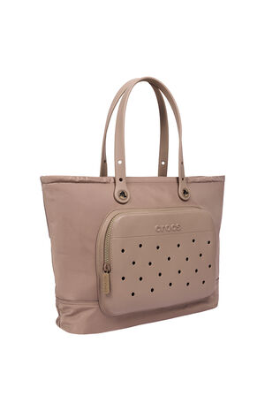 Latte Large Pocket Tote Bag image number 2