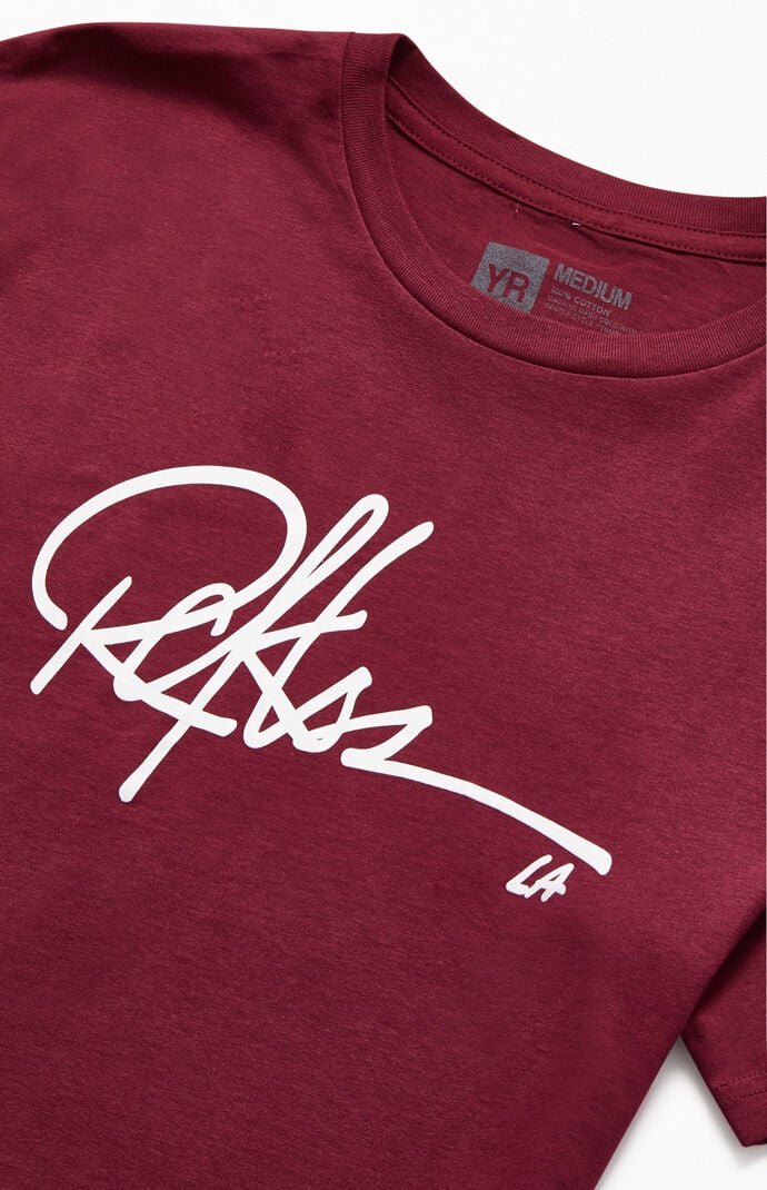 Burgundy Signature T-Shirt