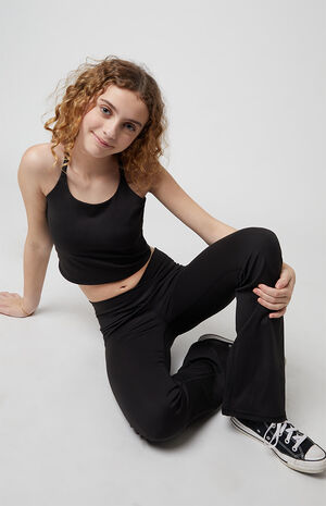 PAC WHISPER Active Crossover Flare Yoga Pants image number 1
