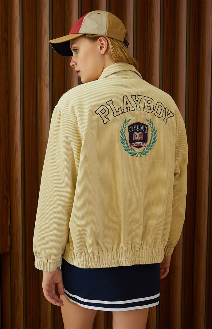 Playboy By PacSun Varsity Corduroy Dad Jacket PacSun