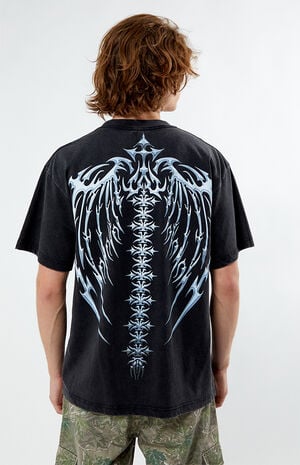 Cyber Wing Oversized T-Shirt image number 4